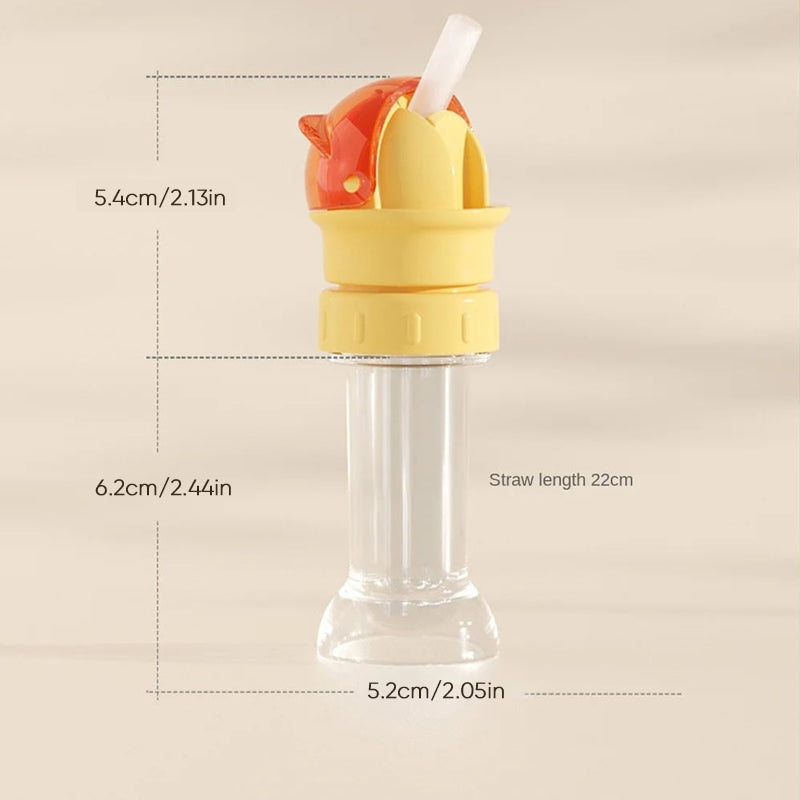 BowLift | Reusable Children's Drink Water Bottle with Straw Lid