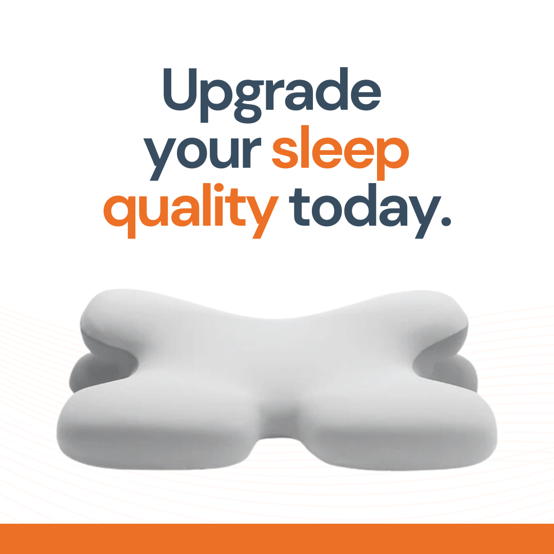 BowLift | Ergonomic Cervical Pillow | Memory Foam, Neck Support & Ideal for Restful Sleep