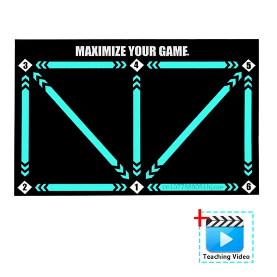 BowLift | Football Pro Training Mat | Anti-Slip, 2x2m Size & Video Program for Skill Enhancement and Home Training