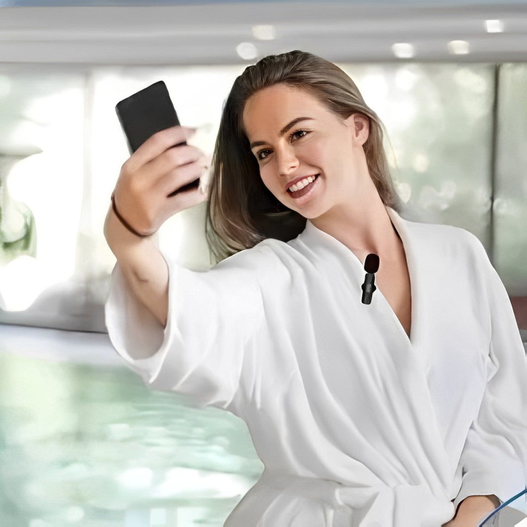 BowLift | Pro Wireless Lavalier Microphone - Effortless Audio Capture Anywhere
