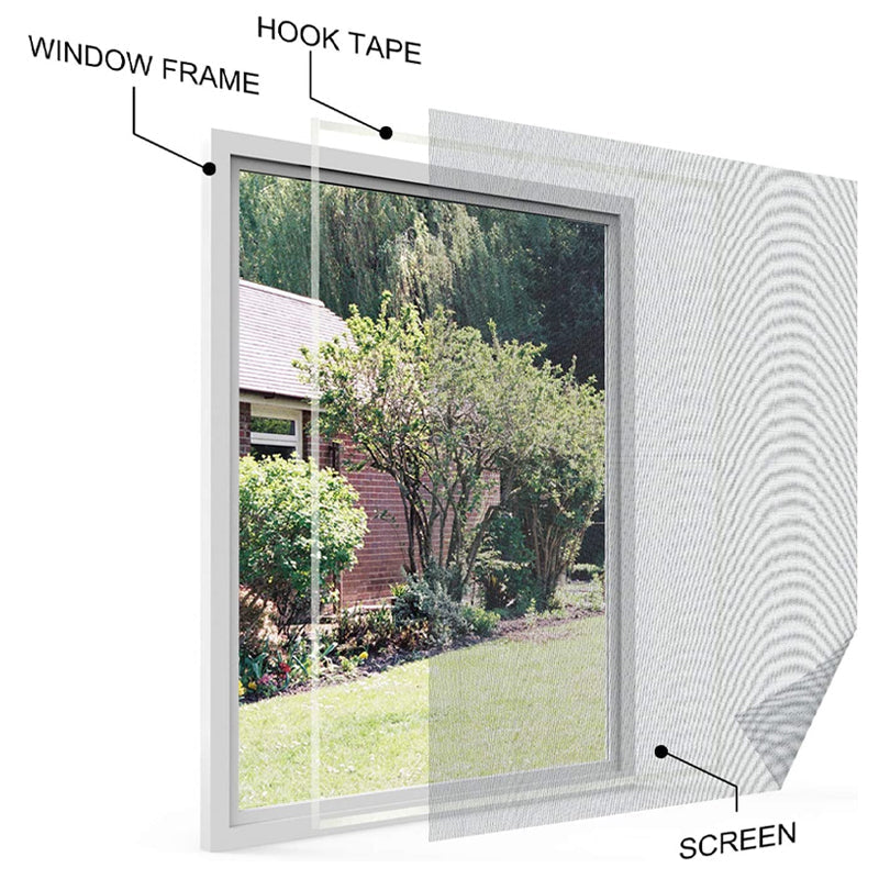 BowLift | Anti-Mosquito Self-Adhesive Window Mesh