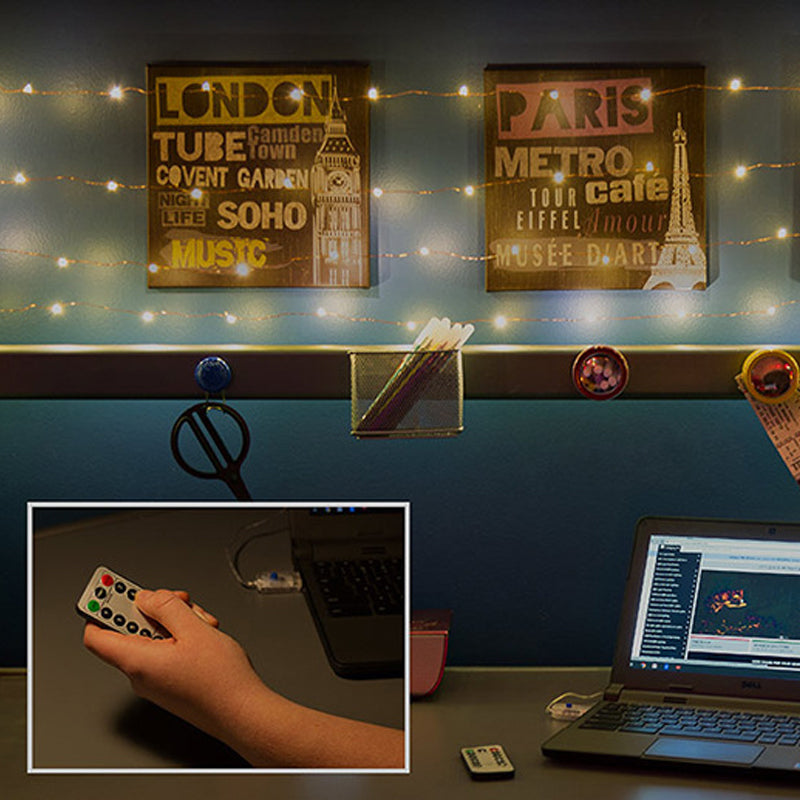 BowLift | Christmas USB remote control copper wire light string