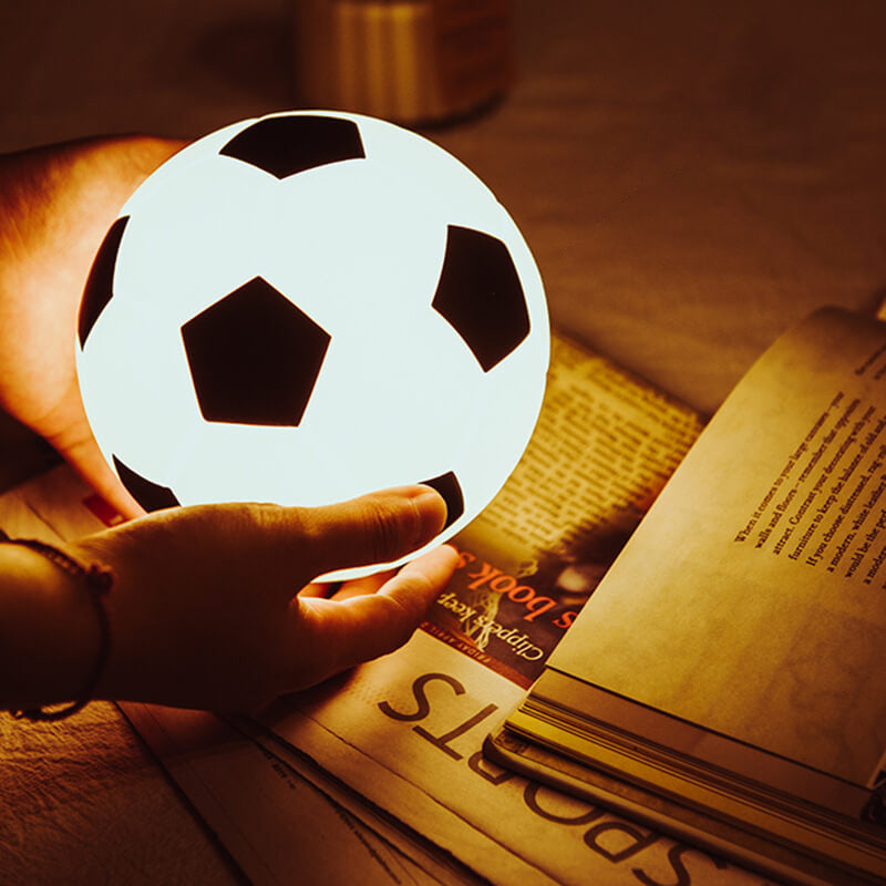 BowLift | Creative Soccer Silicone LED Night Light USB Charging Table Lamp