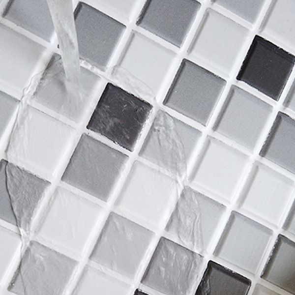 BowLift | PVC Peel & Stick Mosaic Tile Square Shape Mosaic Tiles Wallpaper