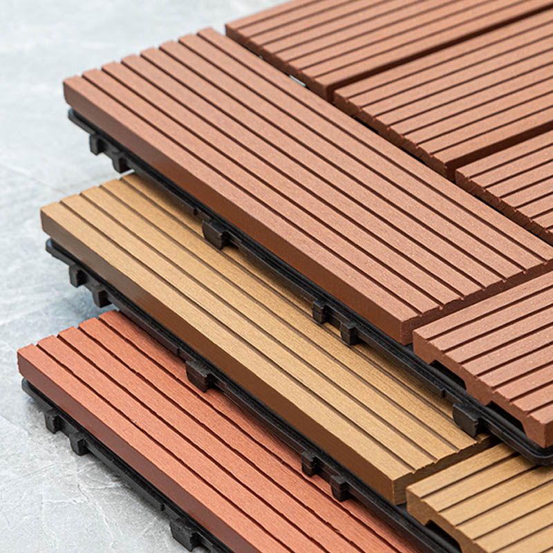 BowLift | Classic wooden tiles for garden patio flooring to lay