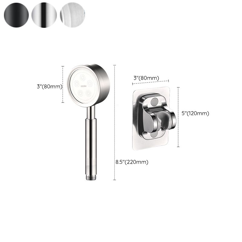 BowLift | Classic Round Shower Head Metal Standard Handheld Shower Head