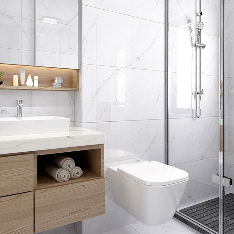 BowLift | Plastic Peel and Stick Back Wall Single Tile Rectangular Wallpaper