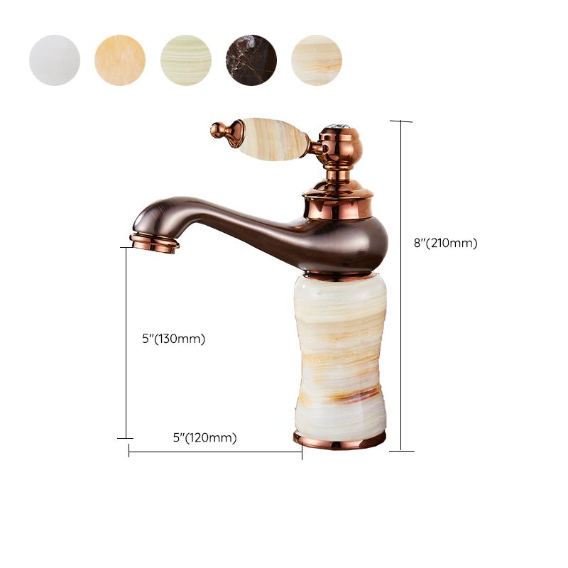 BowLift | Luxury Ship Basin Faucet Lever Handle Round Ship Basin Bathroom Faucet