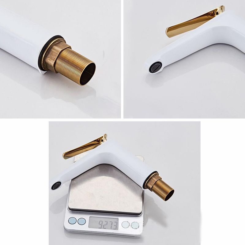 BowLift | Light Luxury Sink Faucet 6.69" H Modern Brass Sink Faucet