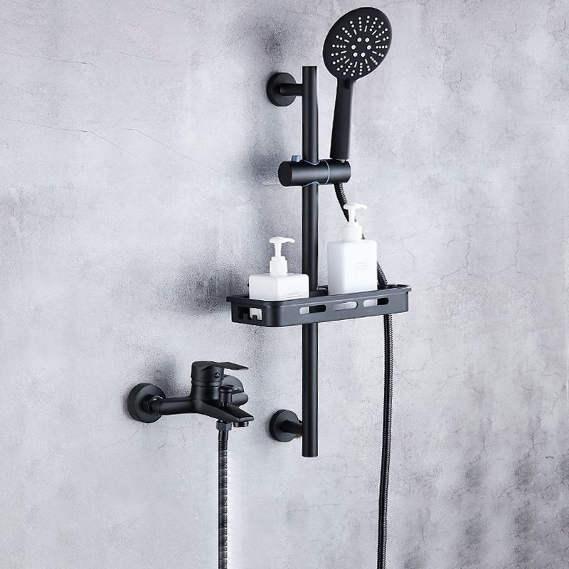 BowLift | Brass Wall-Mounted Shower System Single Handle Shower with Lever Handle