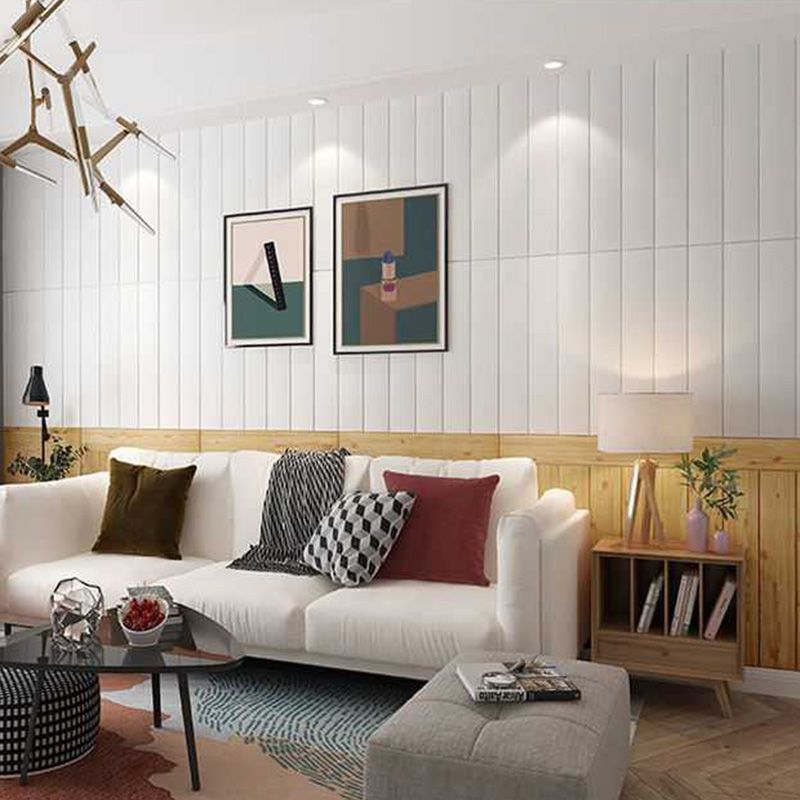 BowLift | Living Room Wall Paneling for Peeling and Attaching 3D Embossed Wall Paneling