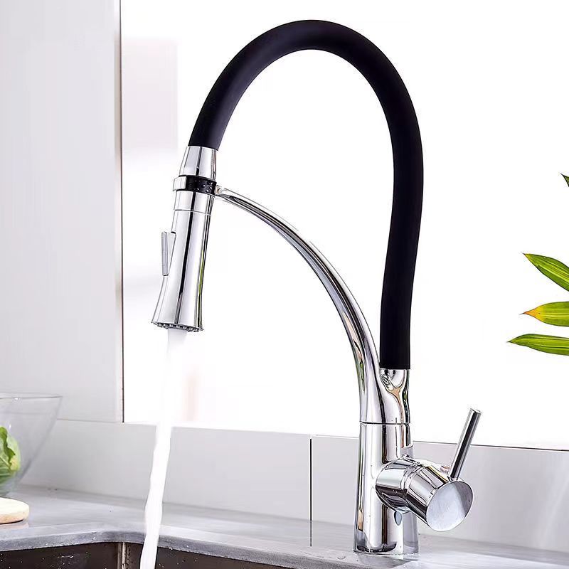 BowLift | Modern 1-Hand Faucets Copper Touchless with Water Dispenser Standard Kitchen Faucet