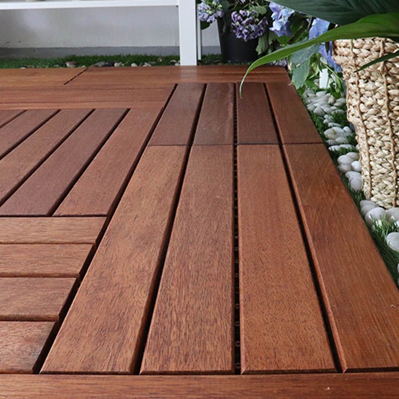 BowLift | Basic Wood Outdoor Floor Tiles Click Patio Floor Tiles