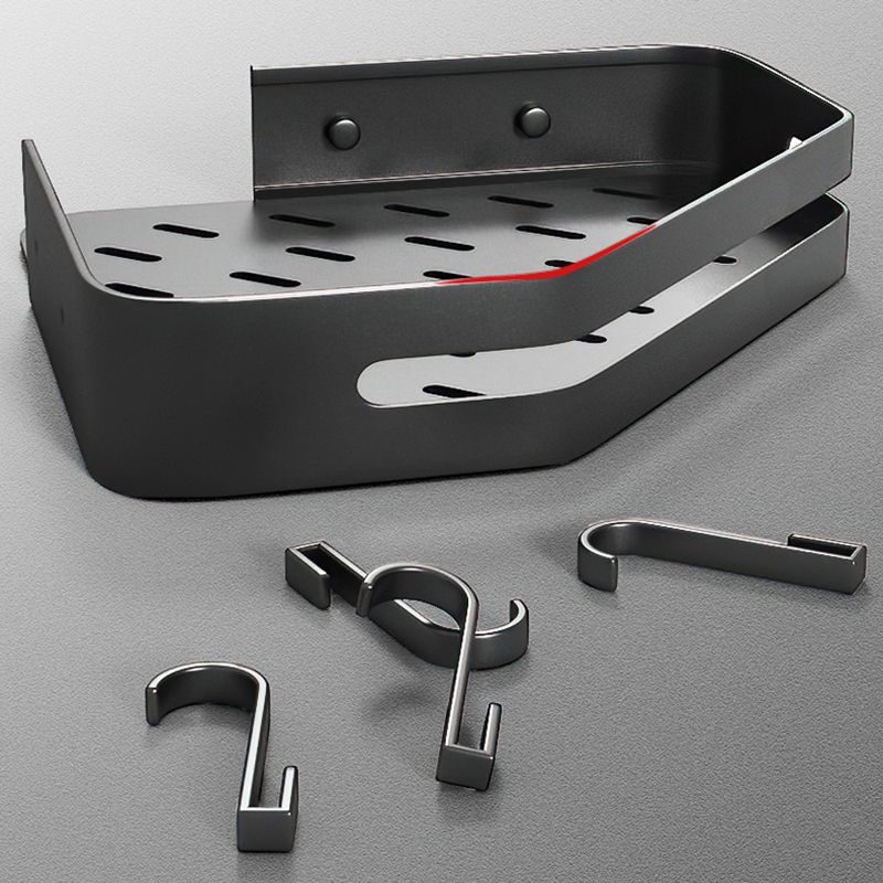 BowLift | Modern 2/3-piece Bathroom Set Stainless Steel Triangle Bath Shelf made of Aluminum