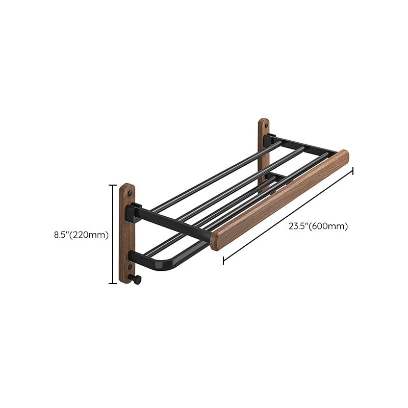 BowLift | Metal and wood bathroom accessories as a single piece or as a set without drilling