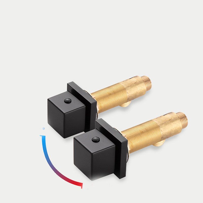 BowLift | Traditional Roman Bathtub Faucet Set Copper Fixed Deck Mount with Handles