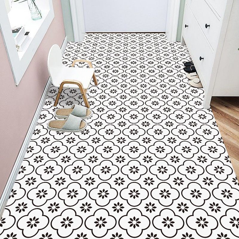 BowLift | Plastic Peel & Stick Tile Square Print Field Tile for Kitchen and Bathroom