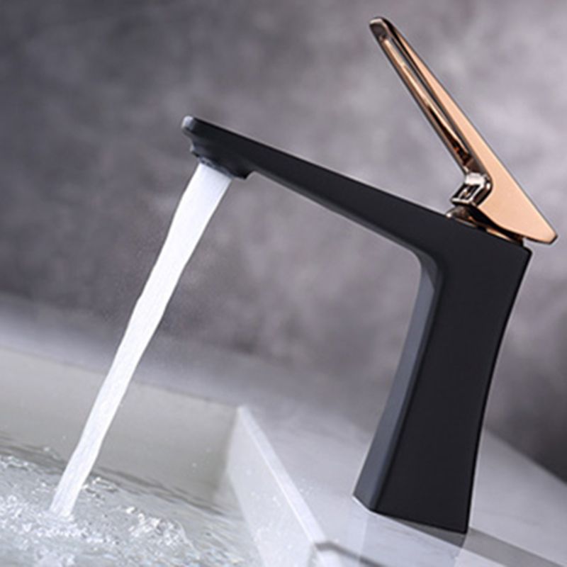 BowLift | Glam Vessel Sink Faucet Brass Lever Handles with Drain Assembly Sink Mixer