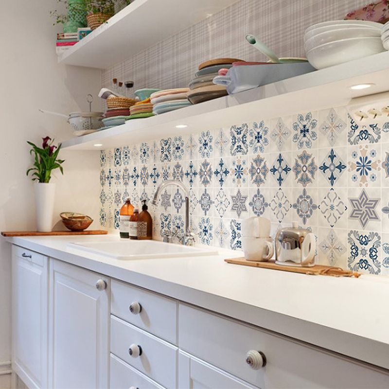 BowLift | Kitchen wall tile Peel and stick Floral pattern wallpaper