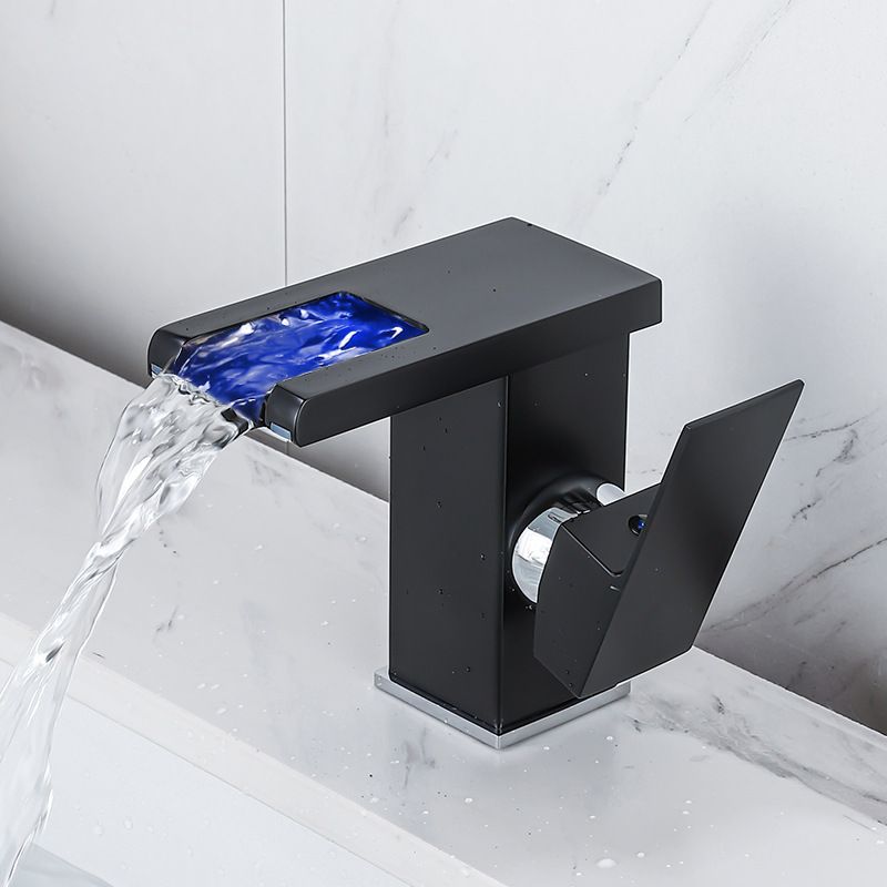 BowLift | Contemporary Sink Faucet Solid Color Low Arc Bathroom Sink Faucet