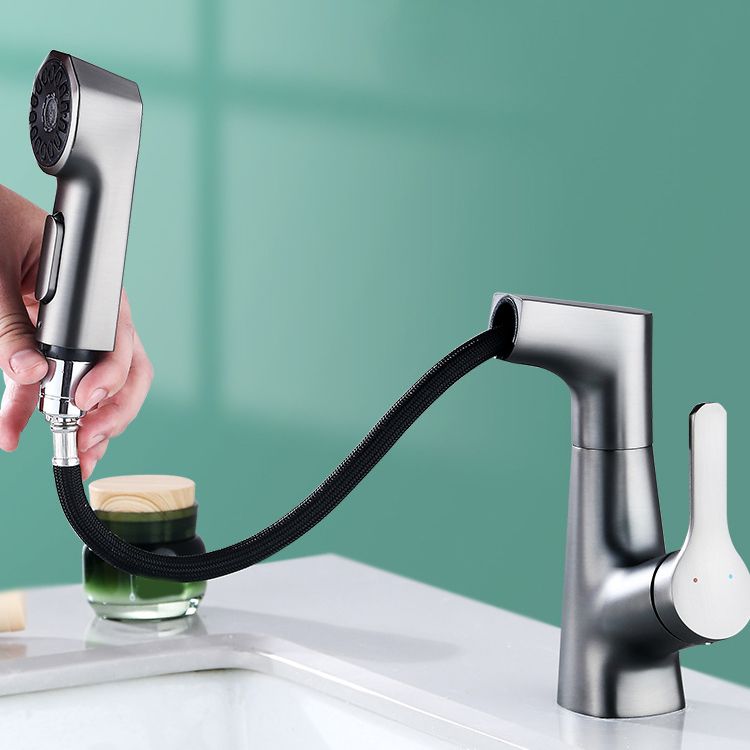 BowLift | Contemporary Sink Faucet Plian Low Arc Brass Centerset Sink Faucet