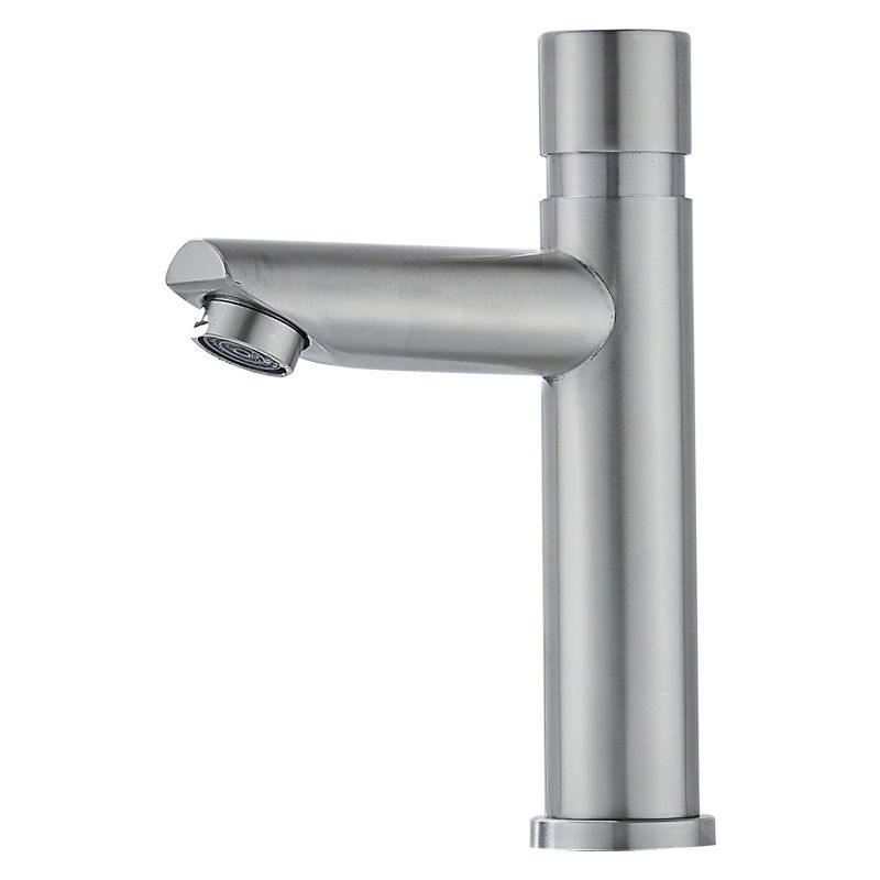 BowLift | Modern Low Arc Basin Faucet with Single Lever Bathroom Sink Faucet