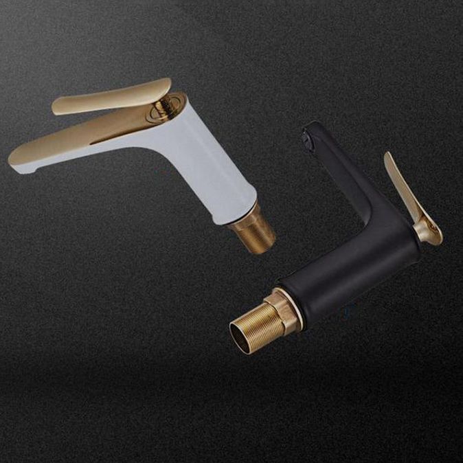 BowLift | Light Luxury Sink Faucet 6.69" H Modern Brass Sink Faucet