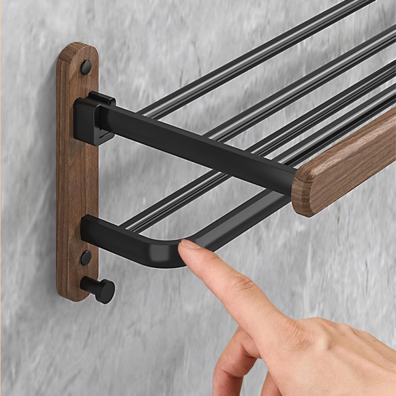 BowLift | Metal and wood bathroom accessories as a single piece or as a set without drilling