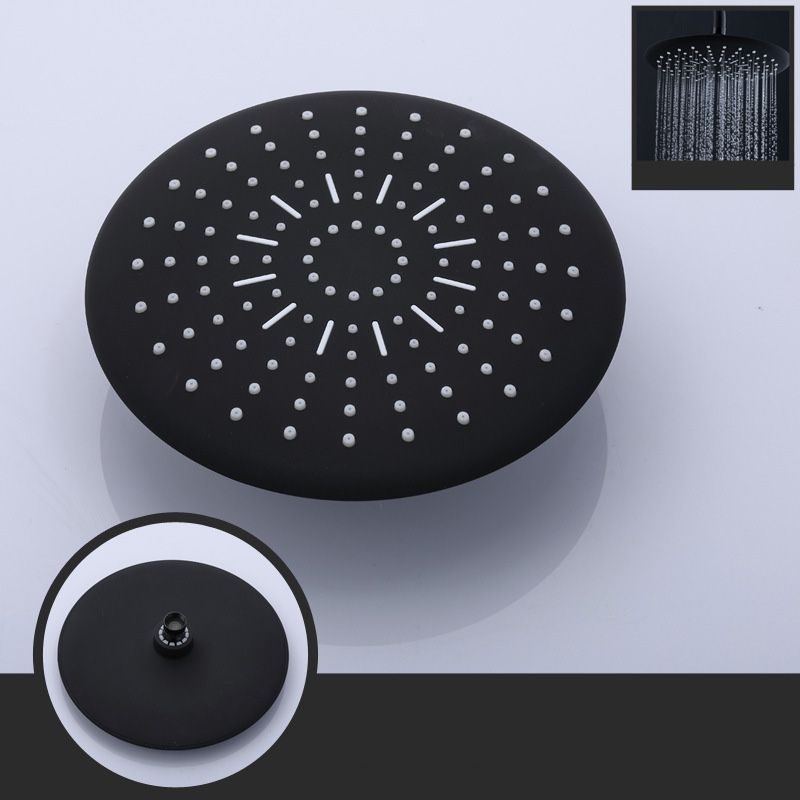 BowLift | Contemporary Style Shower Head Plastic Fixed Shower Head in Round and Square Shape