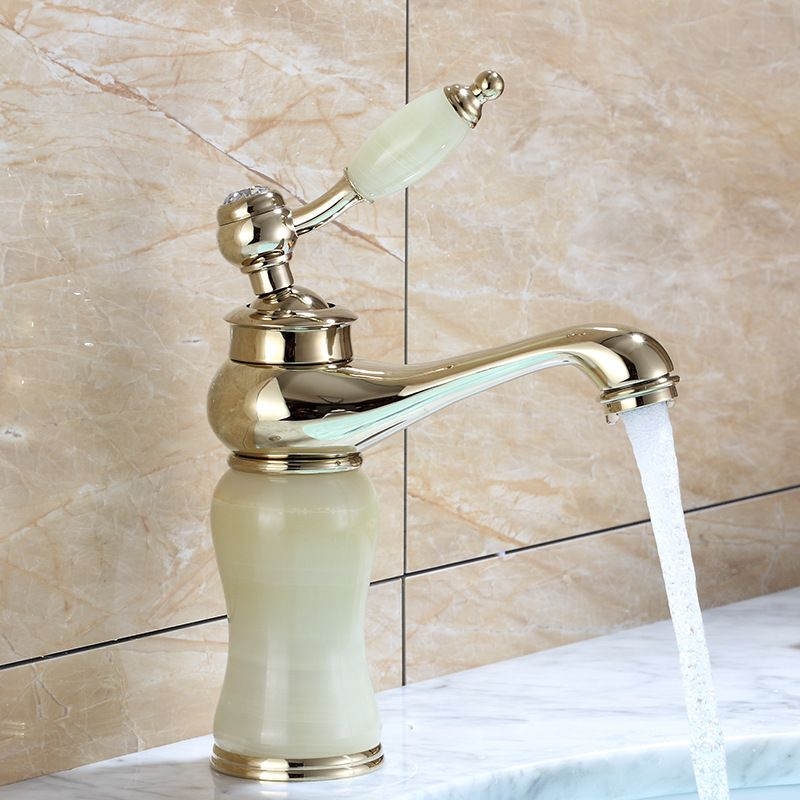 BowLift | Luxury Vessel Faucet Brass Lever Handles Low Arc Sink Faucet