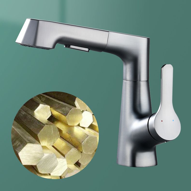 BowLift | Contemporary Sink Faucet Plian Low Arc Brass Centerset Sink Faucet