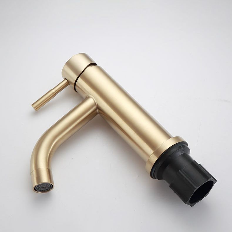 BowLift | Deck Mounted Roman Tub Faucet Low Arc Tub Faucet Set in Gold