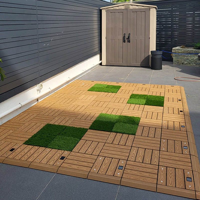 BowLift | Classic square terrace tiles solid color composite tiles for outdoor use