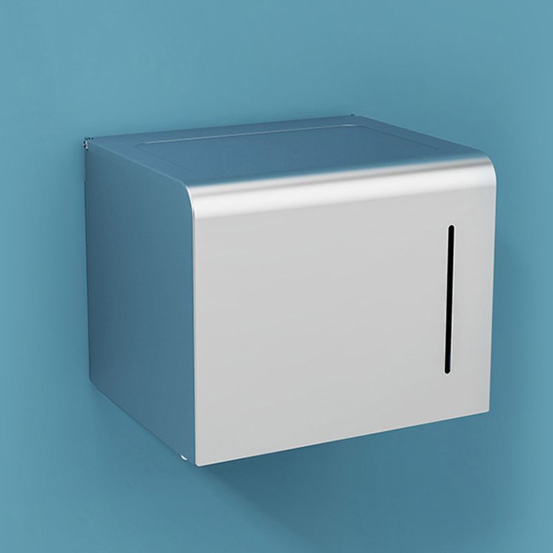 BowLift | Minimalism Gray Bathroom Accessories Set Contemporary Style Aluminum Towel Holder