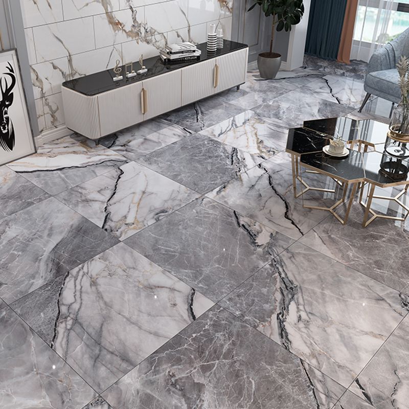 BowLift | Waterproof Plastic Floor Tile Look Square Edge Floor Tile