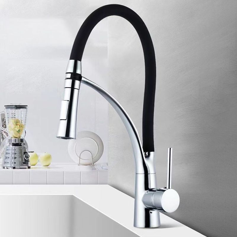 BowLift | Modern 1-Hand Faucets Copper Touchless with Water Dispenser Standard Kitchen Faucet
