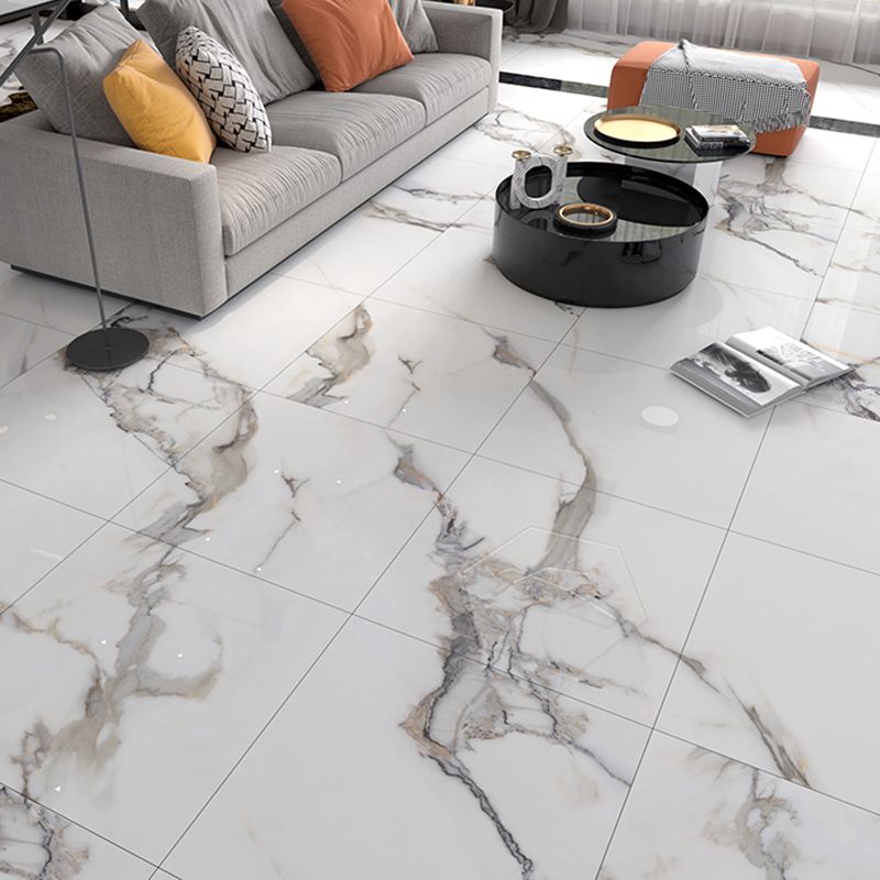 BowLift | Waterproof Plastic Floor Tile Look Square Edge Floor Tile