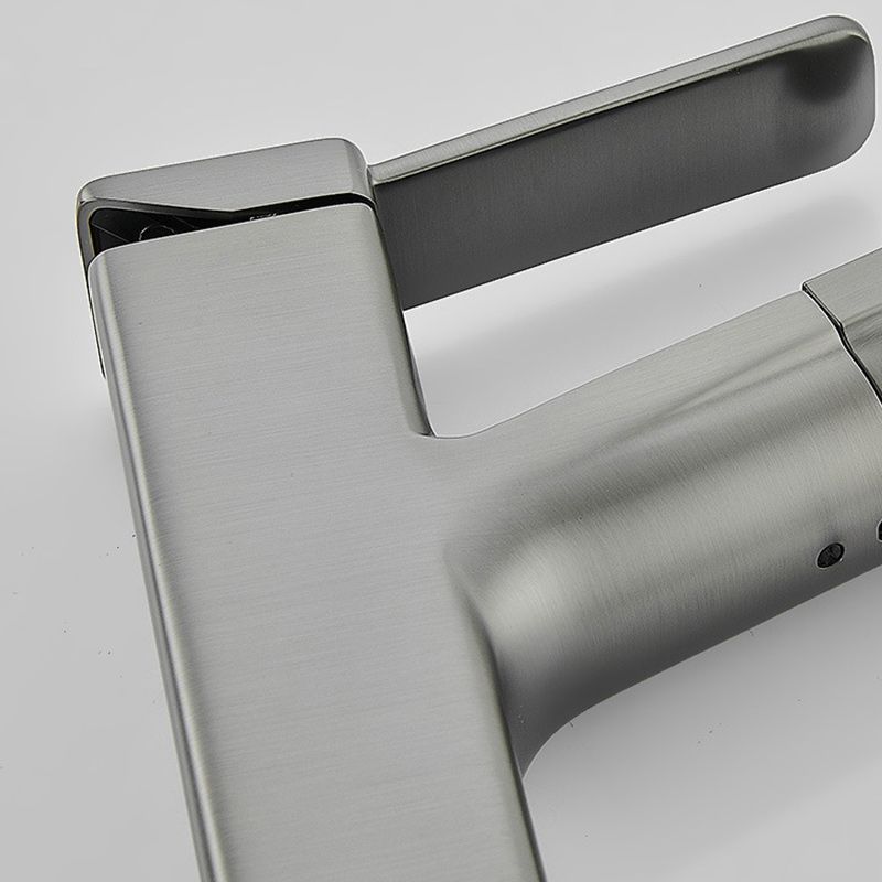 BowLift | Contemporary Container Faucet Lever Handles Low Arc Copper Container Faucet