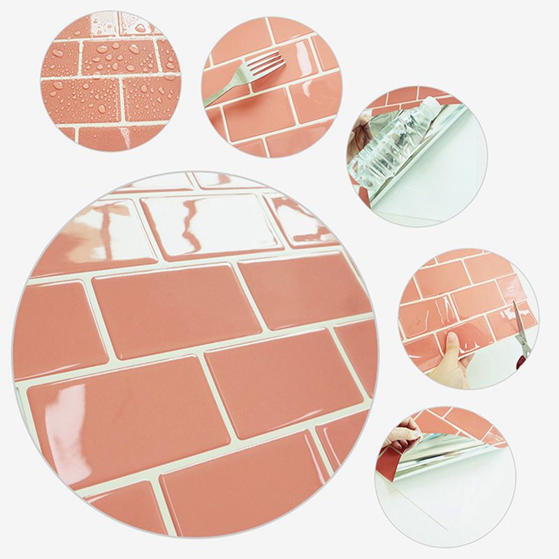 BowLift | Plastic Peel and Stick Tiles Subway Tiles Wallpapers for Kitchen and Bathroom