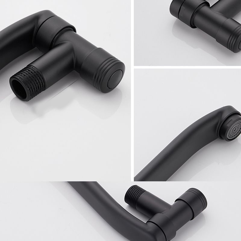 BowLift | Shower Bath Filler Wall Mount Copper Low Arc Knob Handle Bathtub Faucet Trim