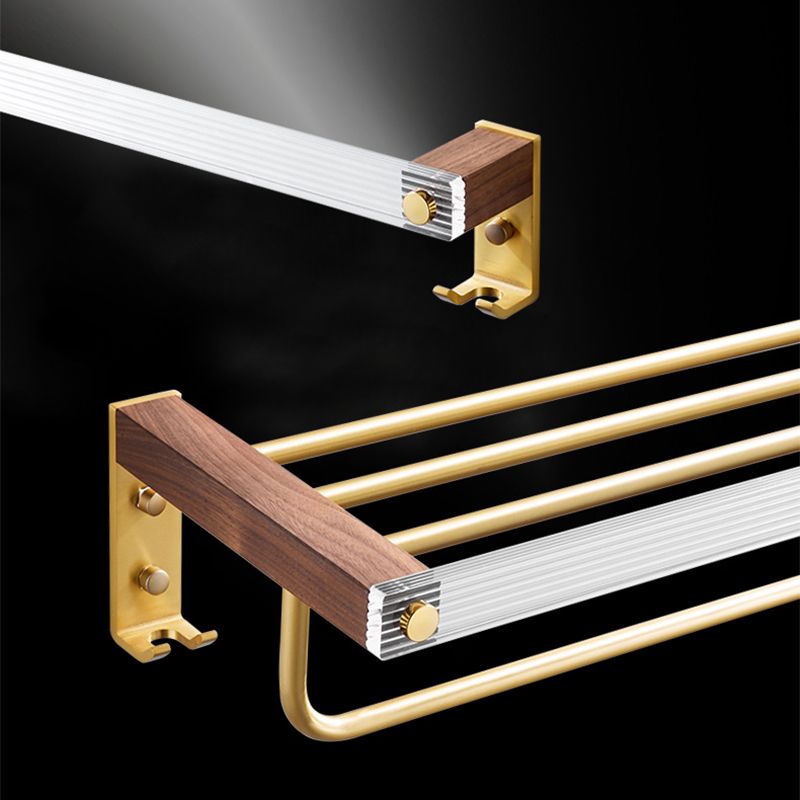 BowLift | Metal Minimalist Bathroom accessory single or in set in Gold