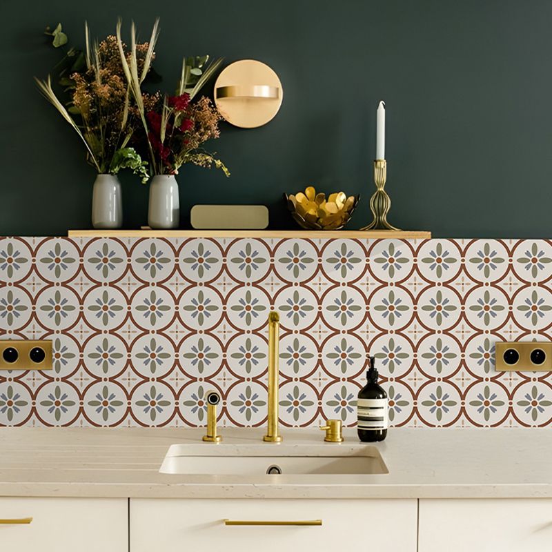 BowLift | Waterproof Peel & Stick Tile Square Pattern Print Single Tile