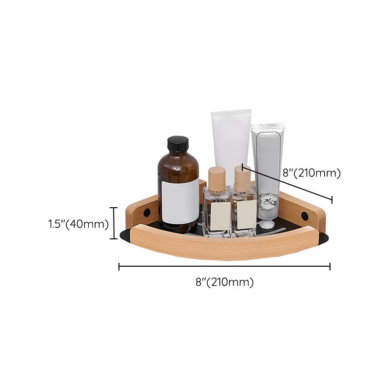 BowLift | Metal and wood bathroom accessories as a single piece or in a set in black