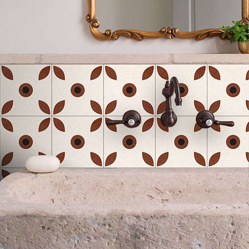 BowLift | Indoor Vinyl floor floral pattern peel and stick waterproof square vinyl floor