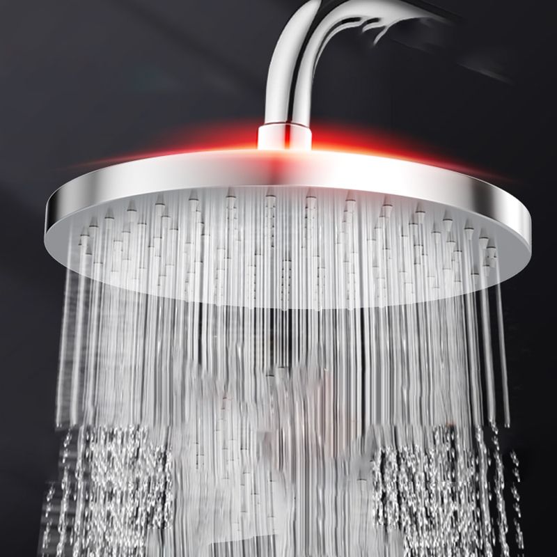 BowLift | Metal Shower Combo Contemporary Fixed Shower Head with Round and Rectangular Shape