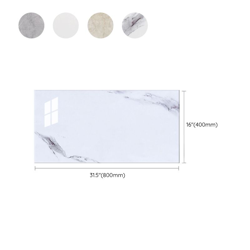 BowLift | Field tile wallpaper plastic waterproof peel and stick back wall with rectangular shape