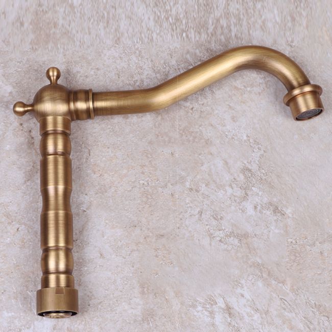 BowLift | Vintage Bathtub Faucet Two Cross Handle Faucet Solid Copper Wall Mounted Faucet