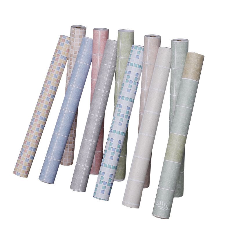 BowLift | Bathroom Wall Floor Tile Waterproof Geometric Pattern Floor Wallpaper