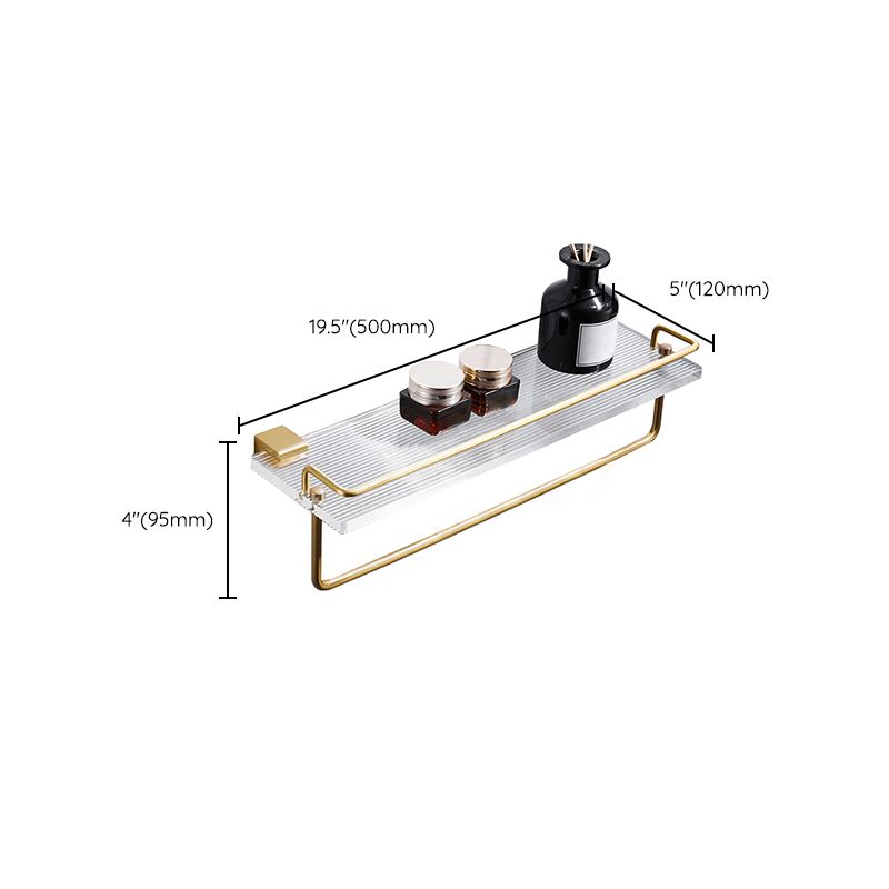 BowLift | Metal Minimalist Bathroom accessory single or in set in Gold