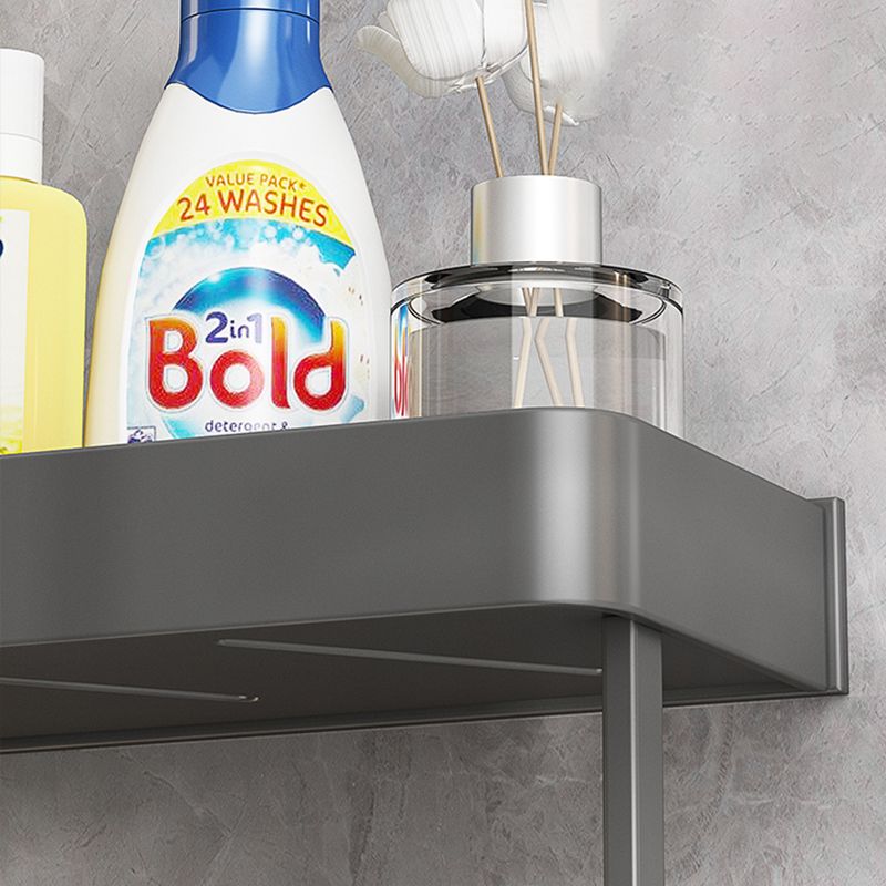 BowLift | Minimalist Matte Metal Bathroom Accessory Set Modern Bathroom Shelf